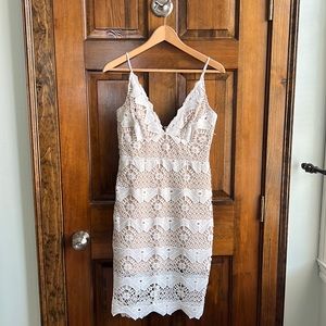 Lulus white dress